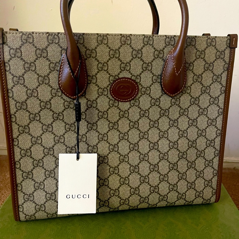 Gucci Small GG tote bag